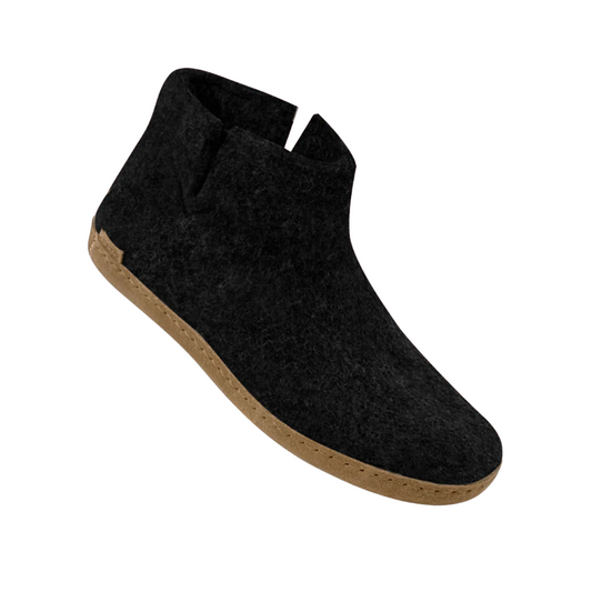 Glerups The Leather Boot charcoal