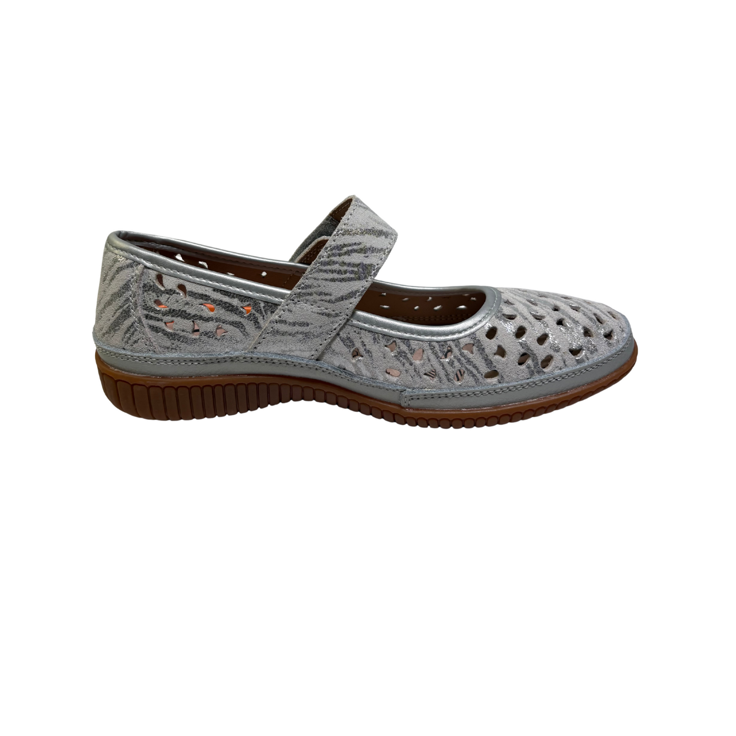 Just Bee Comfort Cale Grey Metallic