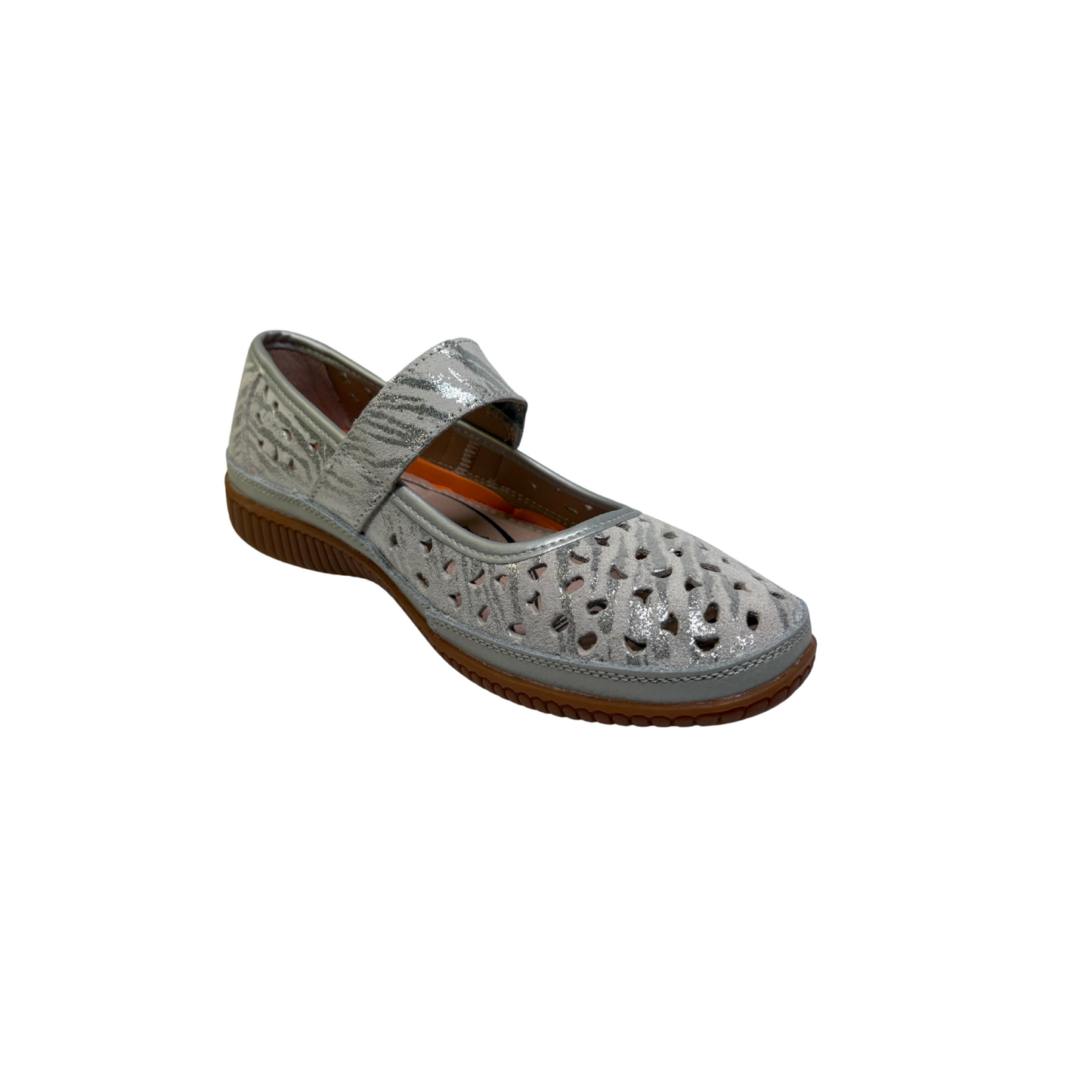 Just Bee Comfort Cale Grey Metallic