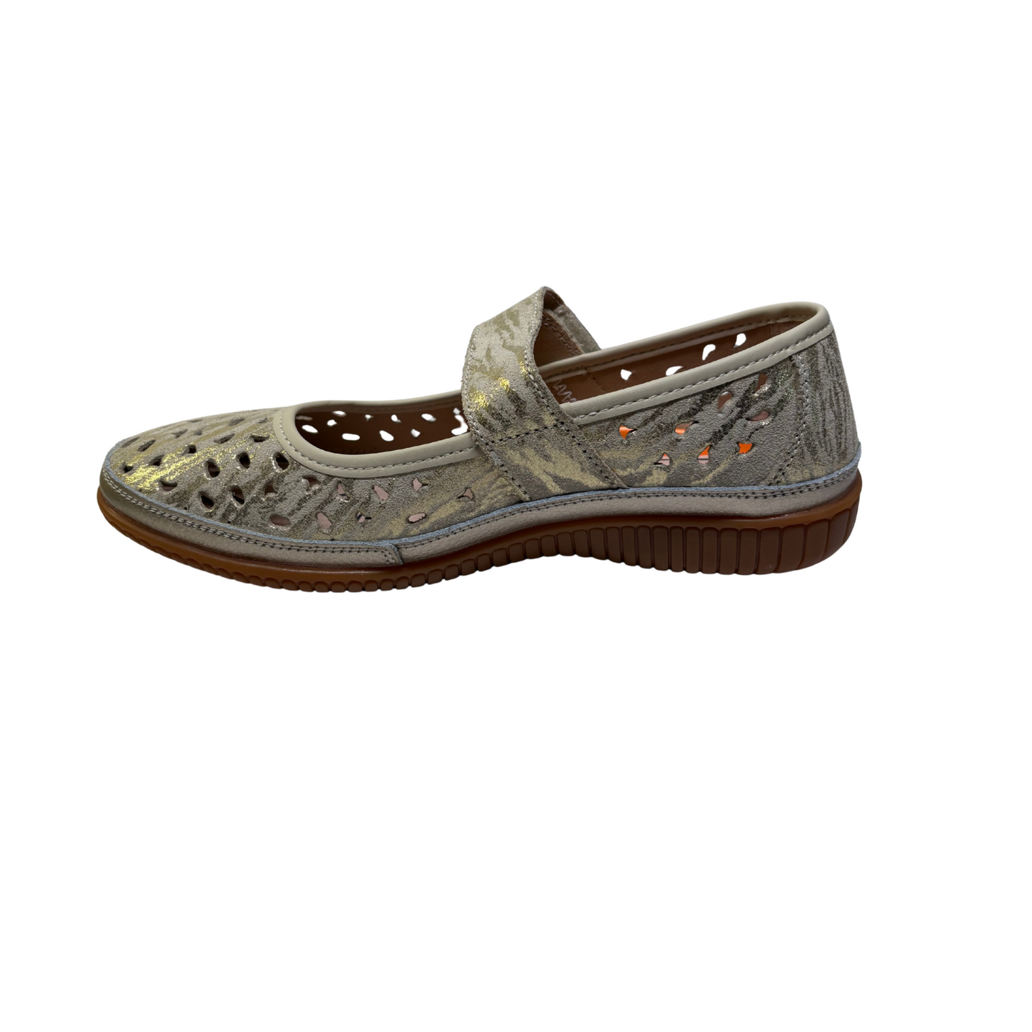 Just Bee Comfort Cale Beige Metallic