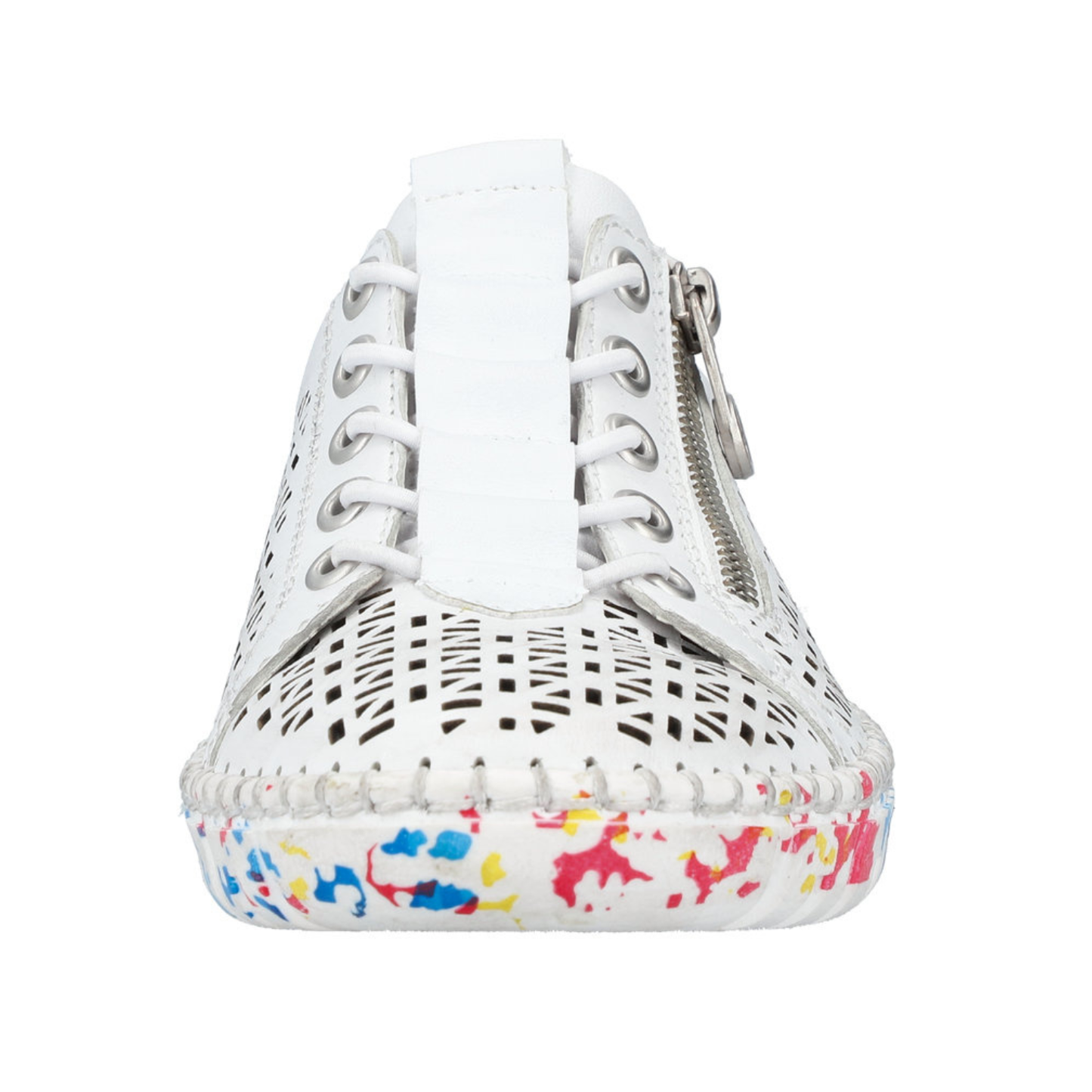 Rieker Dillard M23 White Flowers
