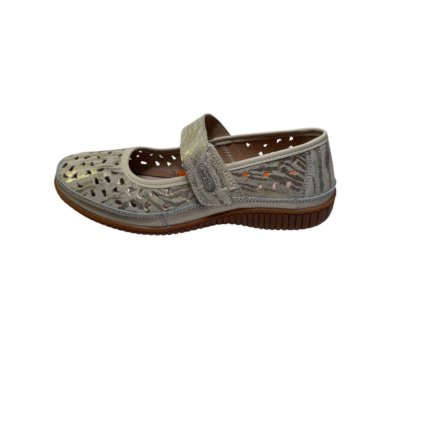 Just Bee Comfort Cale Beige Metallic