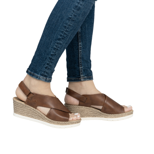 Rieker Walker619 Toffee