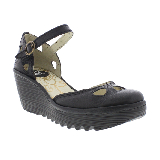 FLY London Yuna Mousse Black