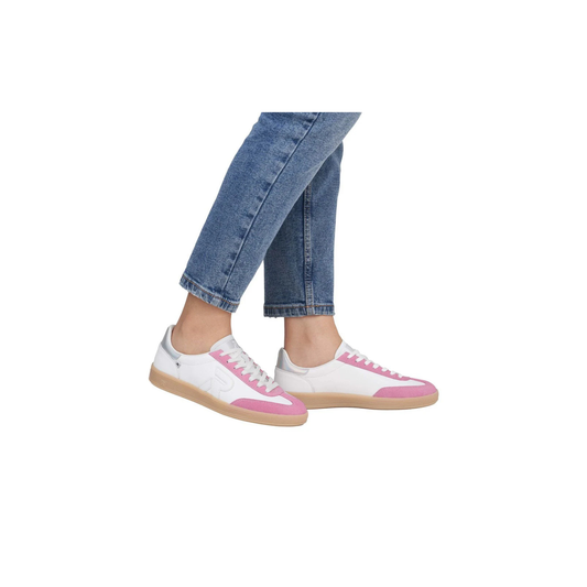 Rieker W2200-86 White/ Pink