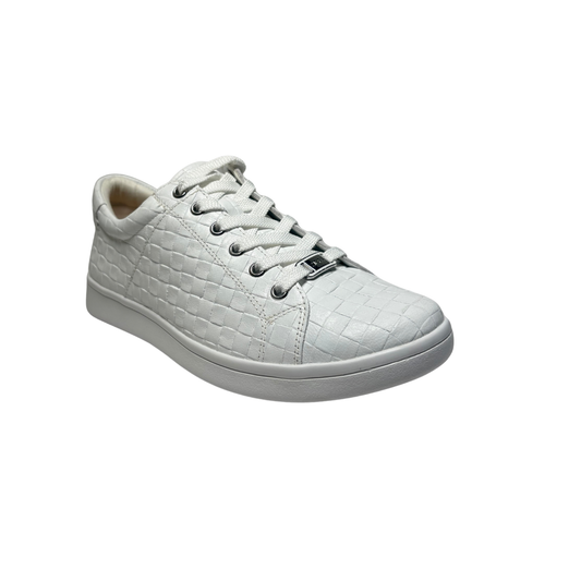 Ziera Delilah White Weave Print