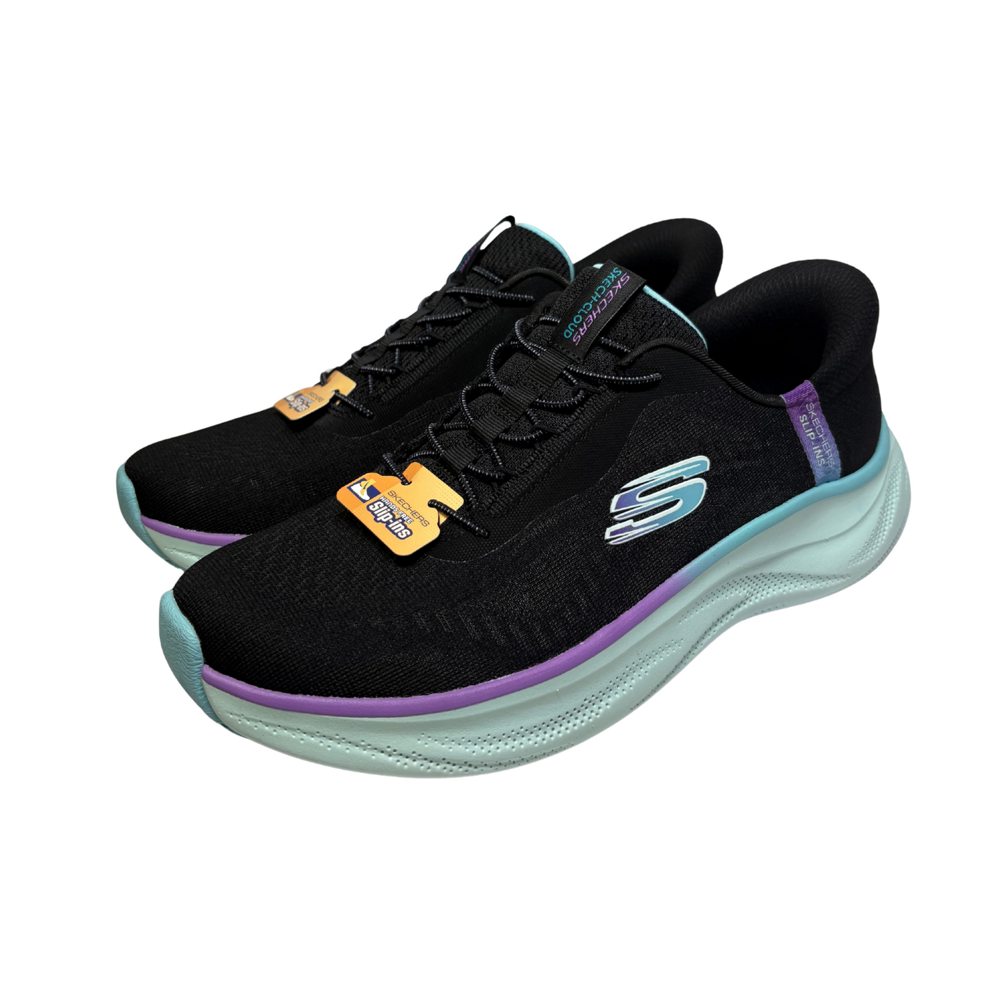 Sketchers Slip-ins Sketch Cloud Perfectly Plush Black/Multi