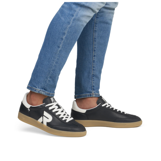 Rieker Mens Black Shoe Ryan U2200-00