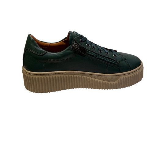 Sala Bonnie Green leather Sneaker