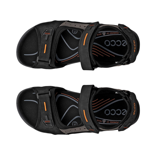 Ecco Offroad Black/ Grey Mens Sandal