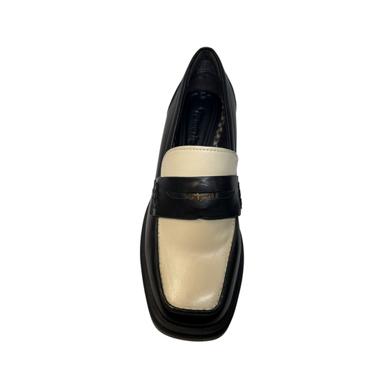 Tamaris Black comb slip on