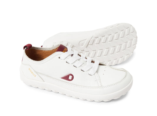 Kp Evo White Leather Sneakers