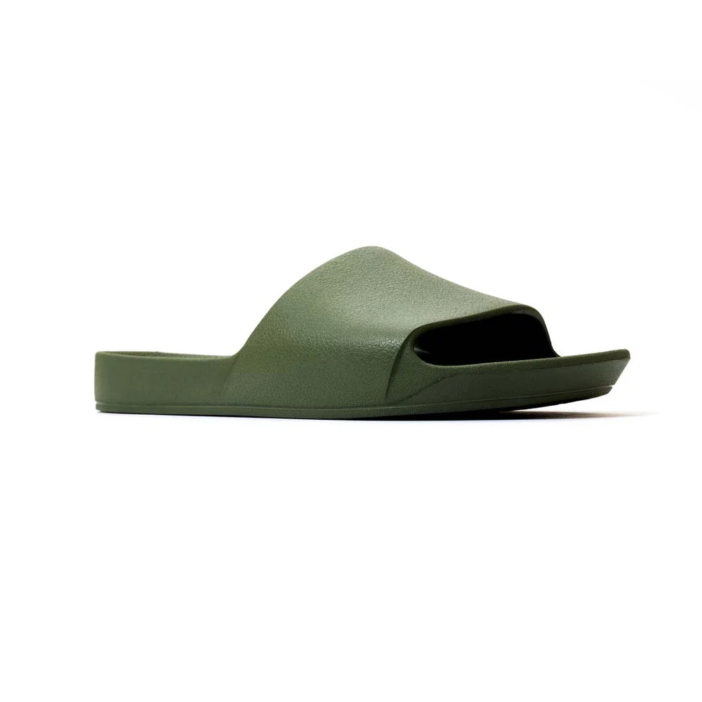Archies Arch Support Slides Khaki