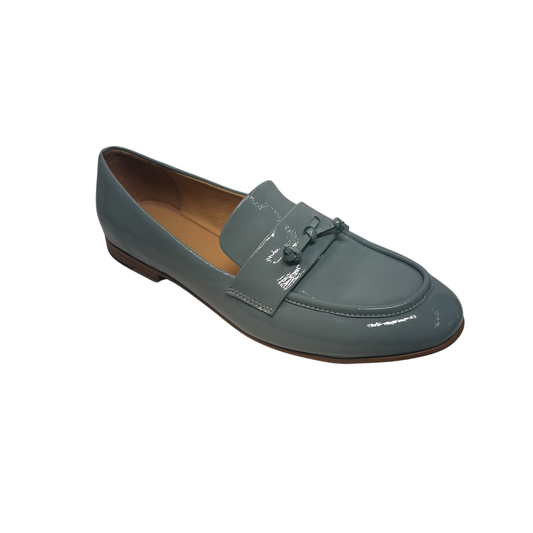 Django & Juliette Uleena Denim Patent Leather Loafers