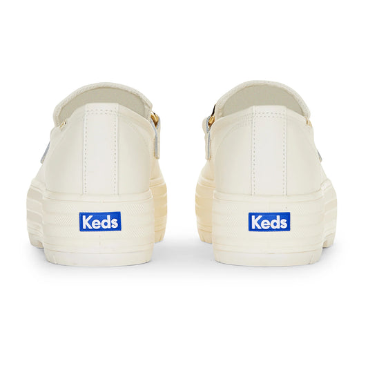 KEDS Triple Deck Loafer White