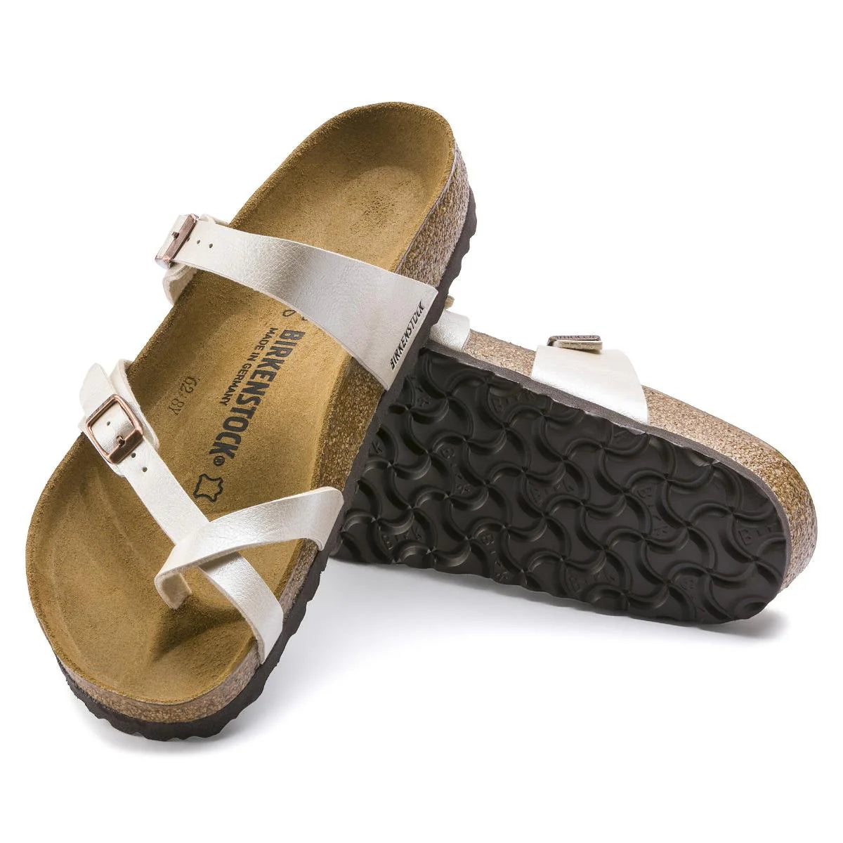 Birkenstock Mayari Birko-Flor Graceful Pearl White 71661