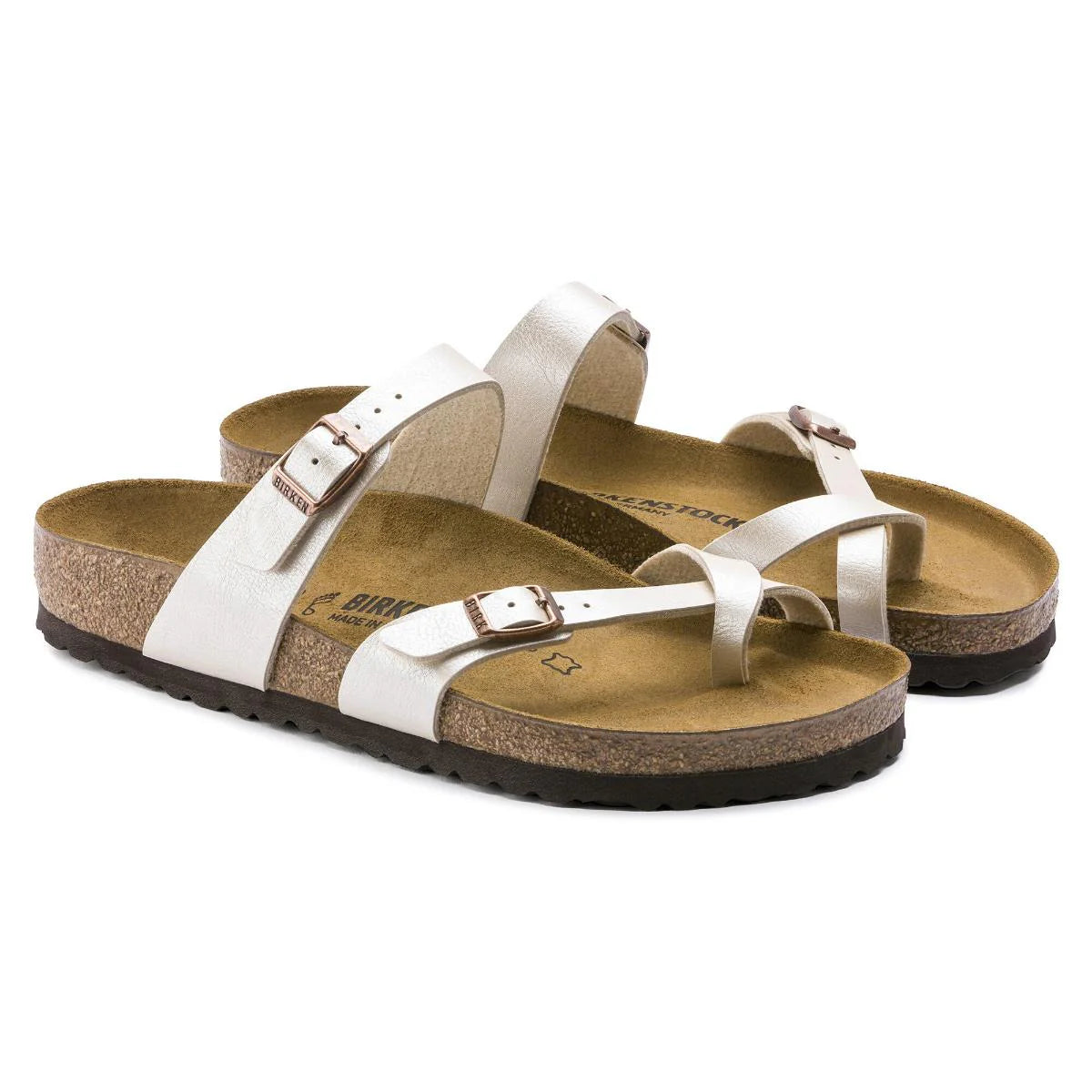 Birkenstock Mayari Birko-Flor Graceful Pearl White 71661