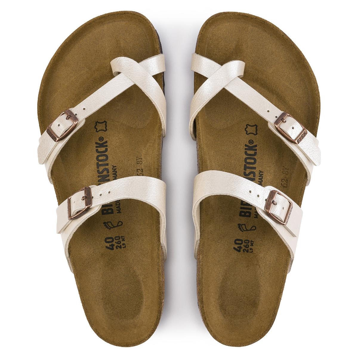 Birkenstock Mayari Birko-Flor Graceful Pearl White 71661
