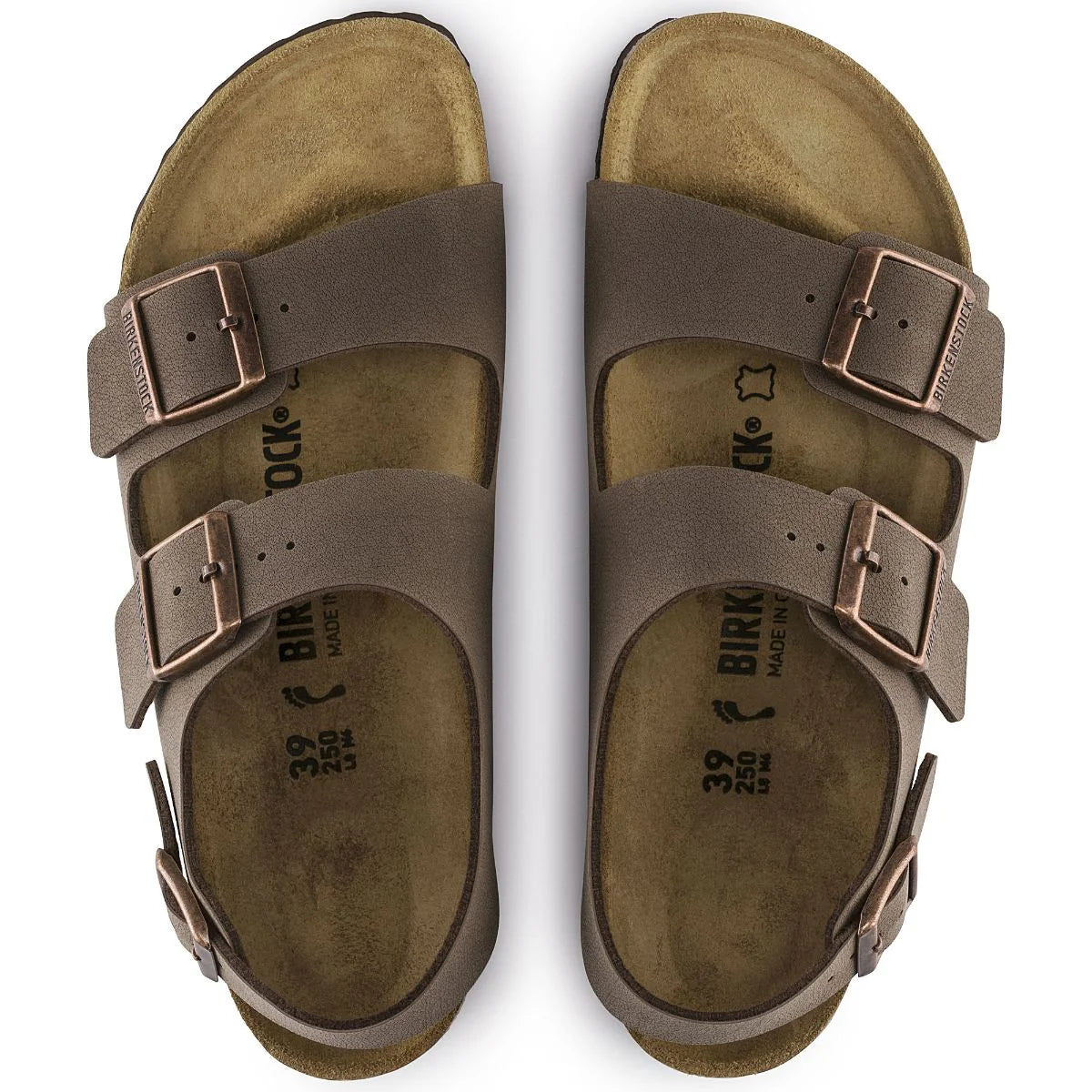 Birkenstock Milano Mocca Birkibuc 634510
