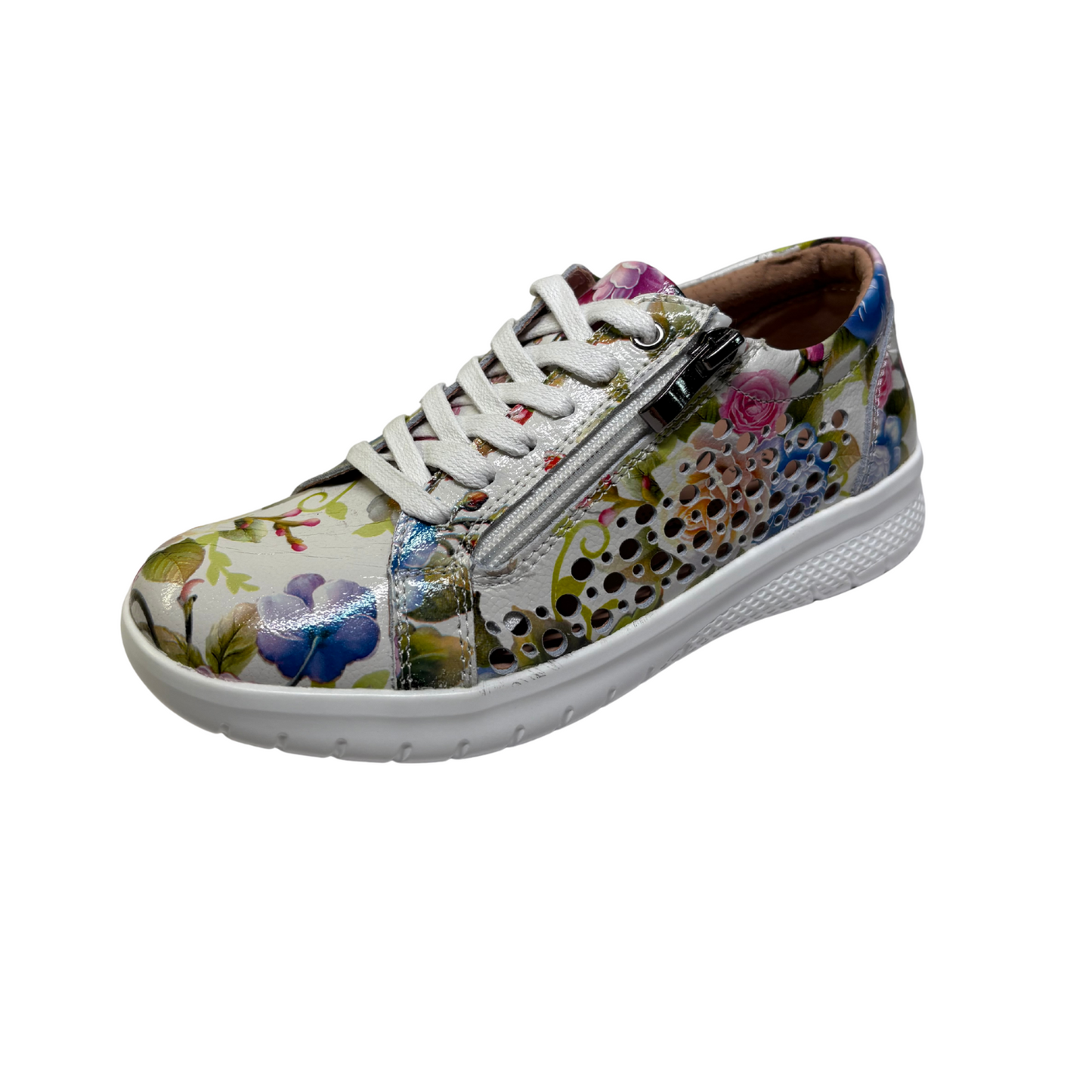 Just Bee Comfort Chicago White Floral