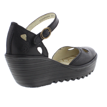 FLY London Yuna Mousse Black