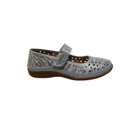 Just Bee Comfort Cale Grey Metallic