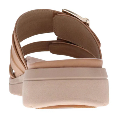 Mia Vita Bowie Slide Sandal - Fawn