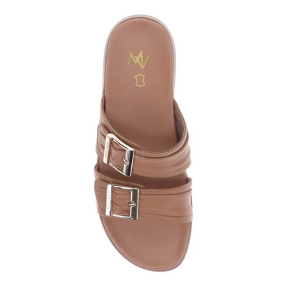 Mia Vita Bowie Slide Sandal - Fawn