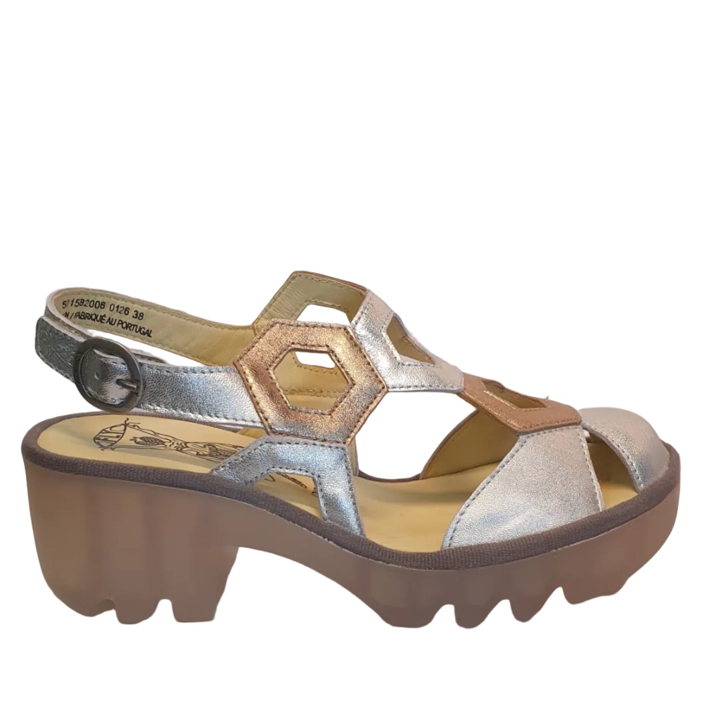 Fly London Trul Silver/Sahara