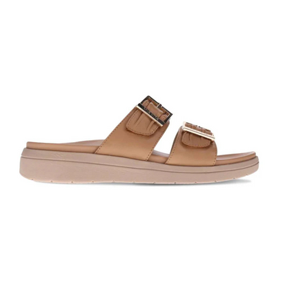 Mia Vita Bowie Slide Sandal - Fawn