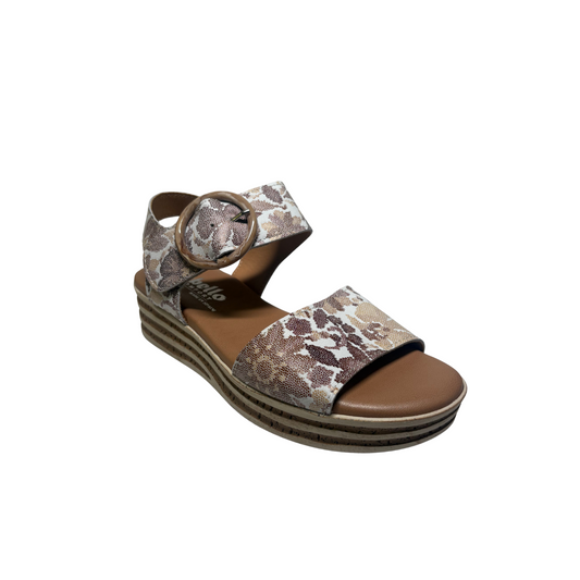 Cabello Verity Taupe Print