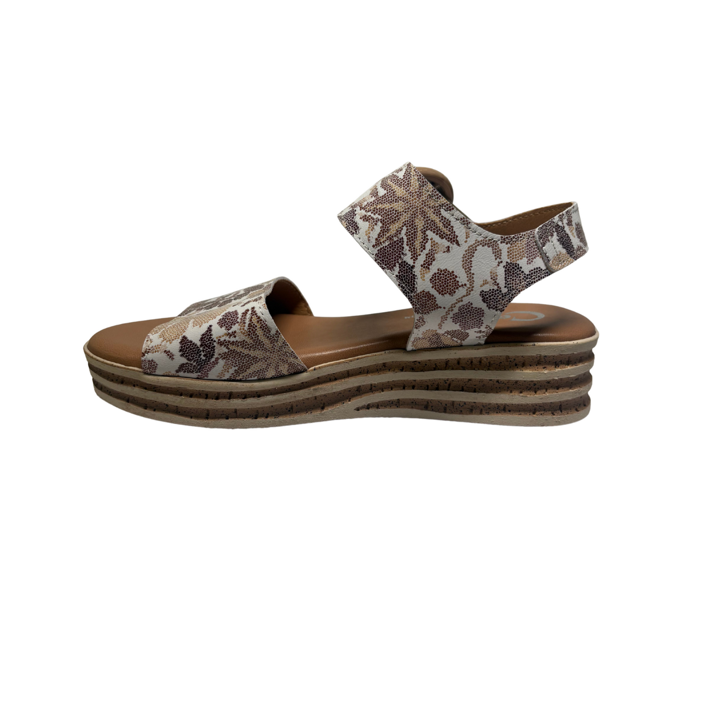 Cabello Verity Taupe Print