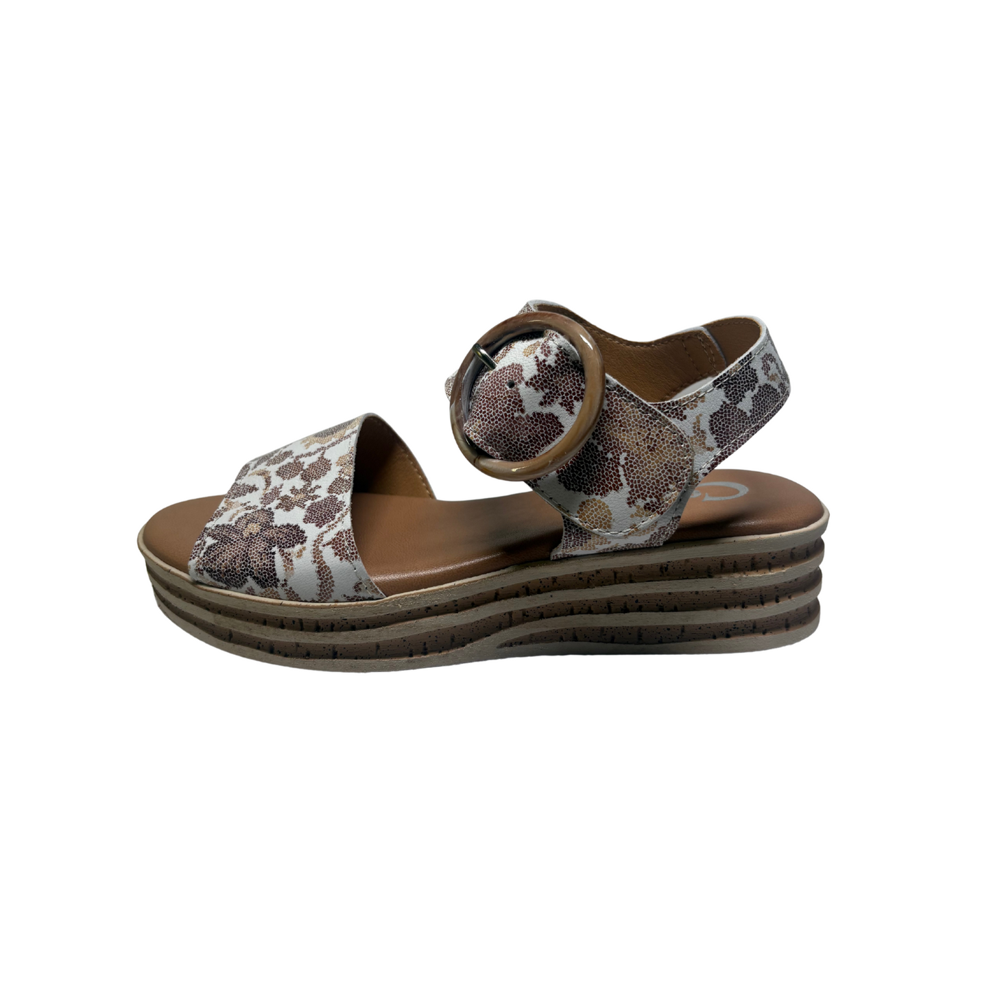 Cabello Verity Taupe Print
