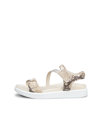 Ecco Soft Sand W 3-Strap Python