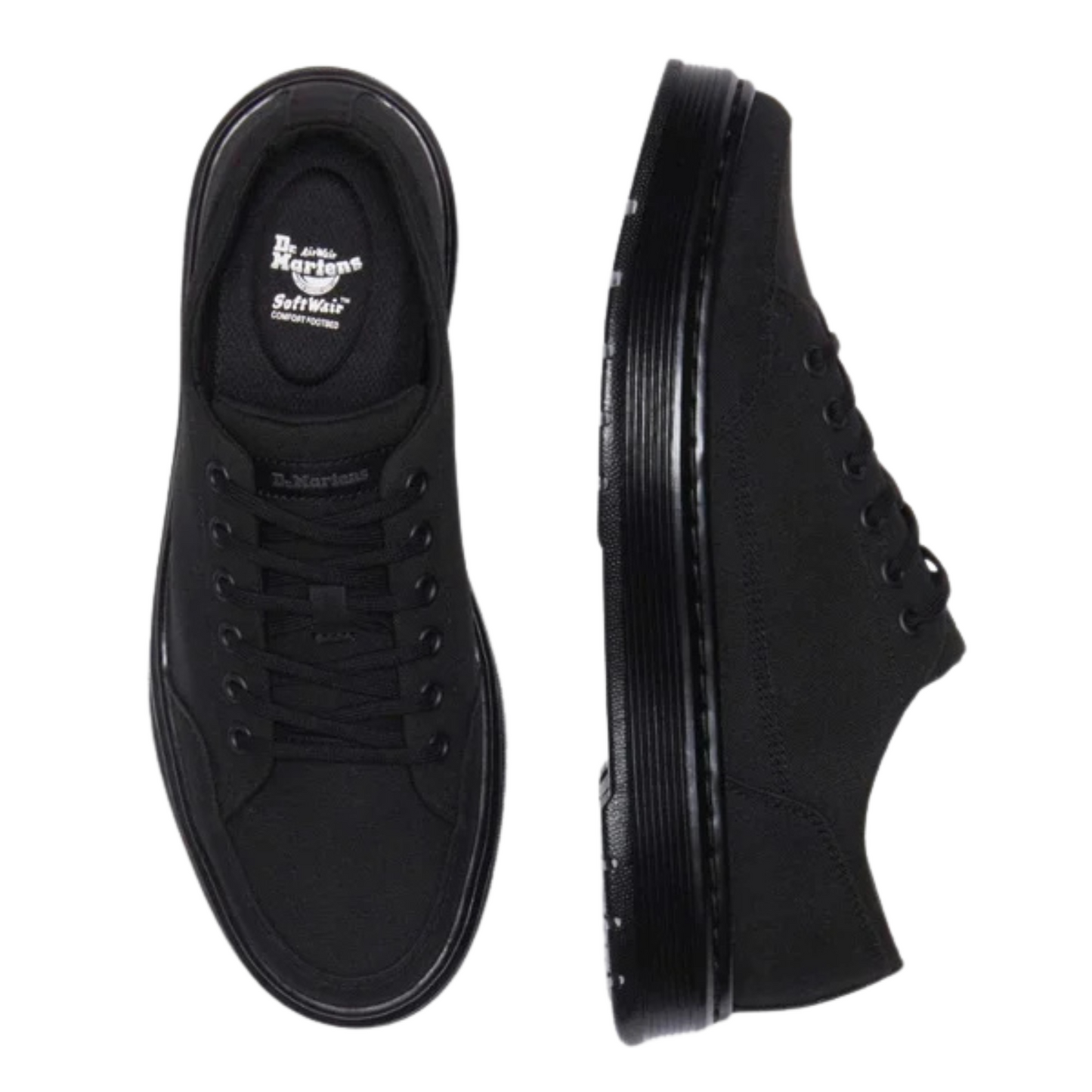 Dr Martens Brookline Canvas Black