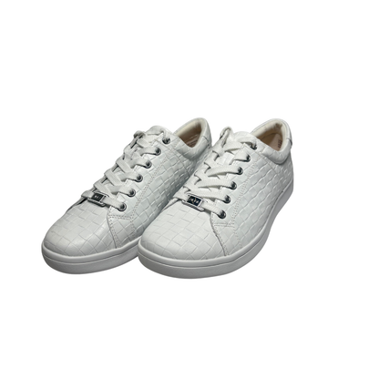 Ziera Delilah White Weave Print