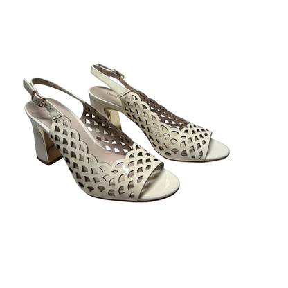 Django & Juliette Kortnee Ivory Patent Leather