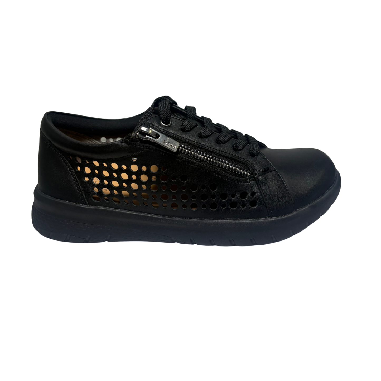 Ziera Shovo Black-Black Sole