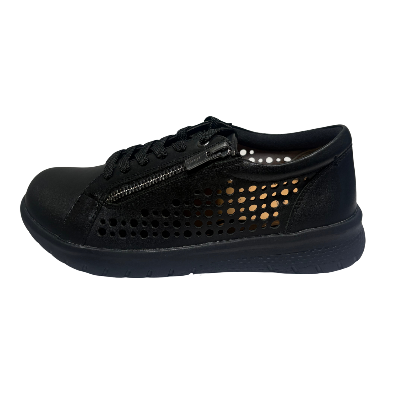 Ziera Shovo Black-Black Sole