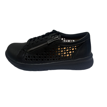 Ziera Shovo Black-Black Sole