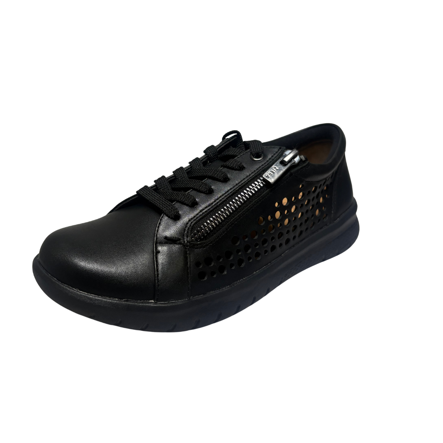 Ziera Shovo Black-Black Sole
