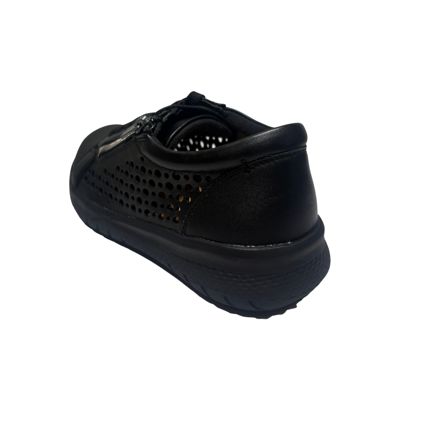 Ziera Shovo Black-Black Sole
