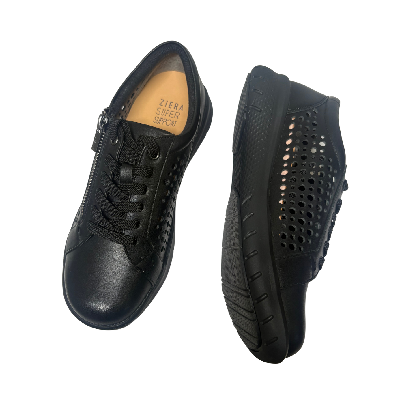 Ziera Shovo Black-Black Sole