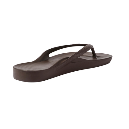 Archies Arch Support Jandals Brown