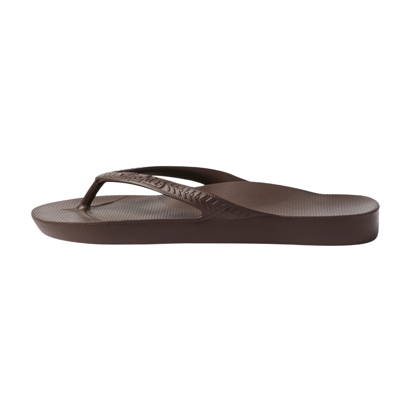 Archies Arch Support Jandals Brown