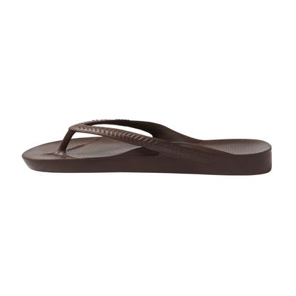 Archies Arch Support Jandals Brown