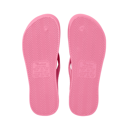 Archies Arch Support Jandals Hot Pink