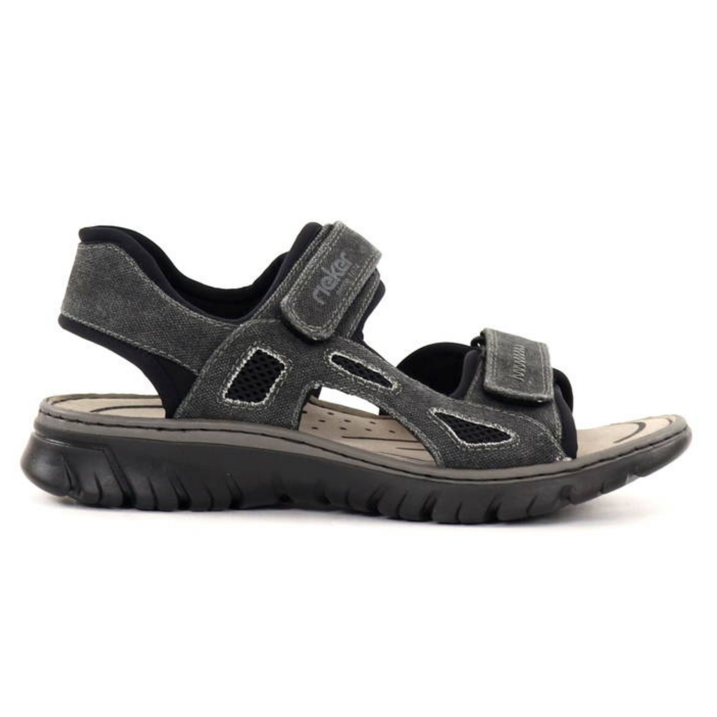 Rieker Mens Sandal Nim 267 26763-45 Grey