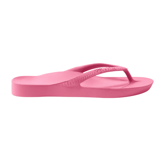Archies Arch Support Jandals Hot Pink