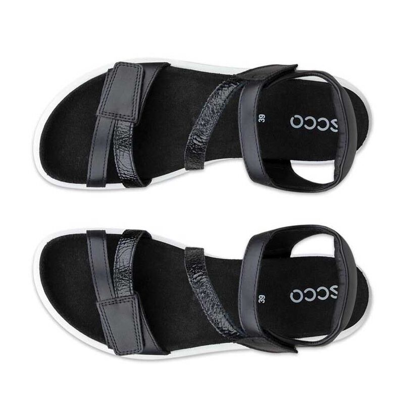 Ecco Soft Sandal W 3-Strap Black